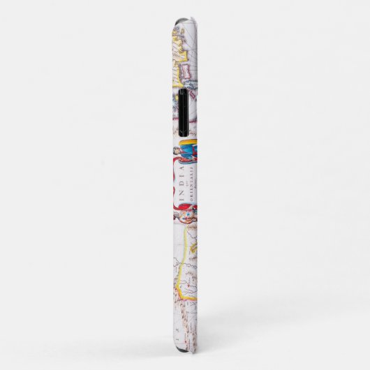 Antiek kaart van India uit 1650 Case-Mate iPhone Case (Achterkant/rechts)