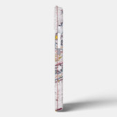 Antiek kaart van India uit 1650 Case-Mate iPhone Case (Achterkant / Links)