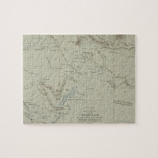 Antiek kaart van Iran Legpuzzel (Horizontaal)