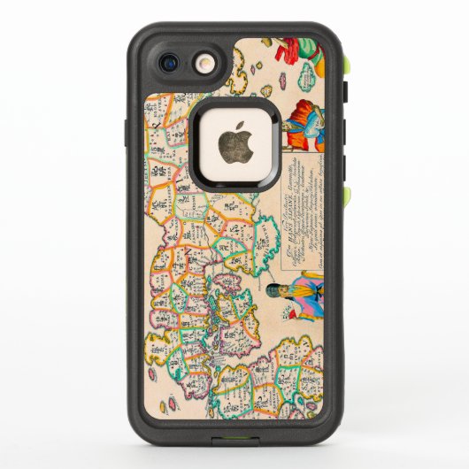  Antiek Kaart van Japan (Achterkant)