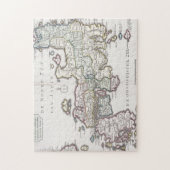 Antiek kaart van Japan | 1769 Legpuzzel (Verticaal)