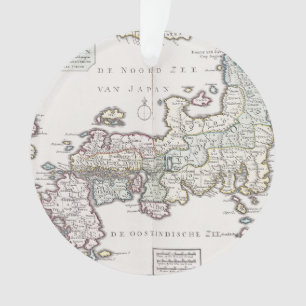 Antiek kaart van Japan   1769 Ornament