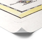 Antiek kaart van Japan | 1769 Poster (Hoek)