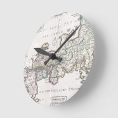 Antiek Kaart van Japan | 1769 Ronde Klok (Hoek)