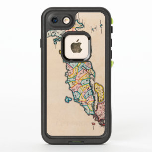  Antiek kaart van Japan Circa 1655