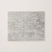 Antiek kaart van Kroatië Legpuzzel (Horizontaal)