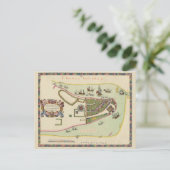 Antiek kaart van Long Island New York (Staand voorkant)