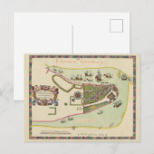 Antiek kaart van Long Island New York (Voorkant / Achterkant)