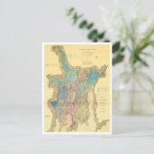 Antiek kaart van Narragansett Bay Rhode Island (Staand voorkant)