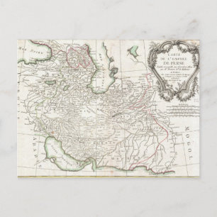 Antiek kaart van Perzië - Iran, Afghanistan en Ira