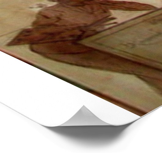 ANTIEK KAART VAN POLEN POSTER (Hoek)