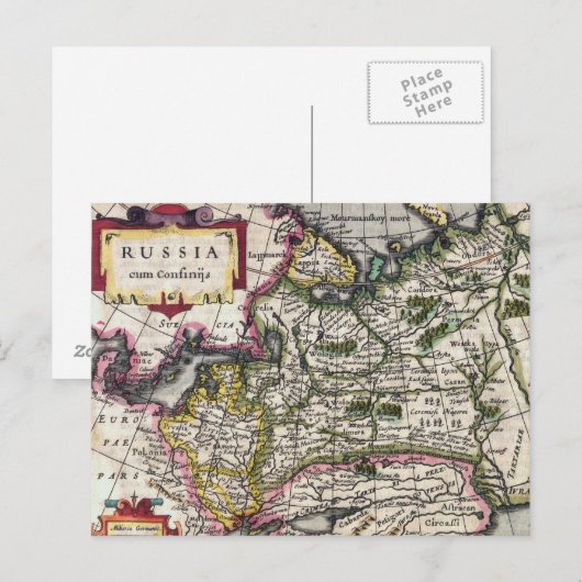 Antiek kaart van Russische Briefkaarten - Peter Ka (Voorkant / Achterkant)