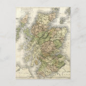 Antiek kaart van Schotland (Voorkant)