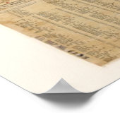 Antiek kaart van Sydney Australia Poster (Hoek)