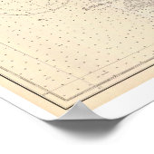 Antiek kaart van Tampa Bay Florida Poster (Hoek)