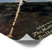 Antiek kaart van Washington DC en de Potomac Poster (Hoek)