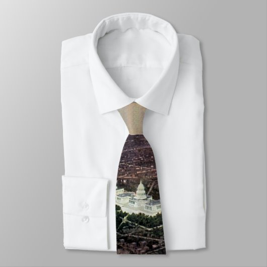 Antiek kaart van Washington DC en de Potomac Stropdas (Gebonden)