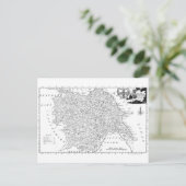 Antiek kaart van Yorkshire 1786 (Staand voorkant)