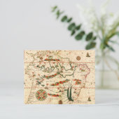 Antiek kaart van Zuid-Amerika (Staand voorkant)