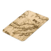 Antiek kaart van Zuidoost-Azië | 1687 Magneet (Linkerzijde)