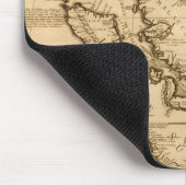 Antiek kaart van Zuidoost-Azië | 1687 Muismat (Hoek)