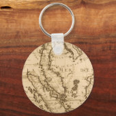 Antiek kaart van Zuidoost-Azië | 1687 Sleutelhanger (Voorkant)
