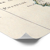 Antiek kaarten van de WorldMap of EuropeMatthaus 1 Poster (Hoek)