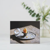 Antiek kaartenhouder briefkaart (Staand voorkant)