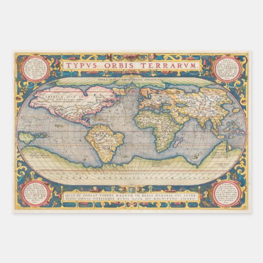 Antiek kaartpapier - zwaar ontledingspapier inpakpapier vel (Voorkant 2)