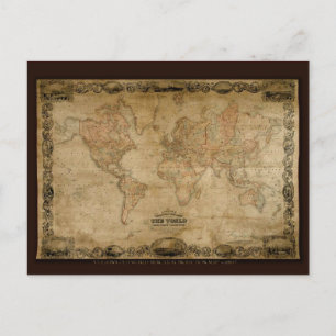 Antiek kaartreeks briefkaart