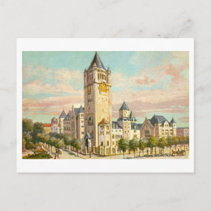 Antiek Kaiserschloss, Posen, Polen Briefkaart