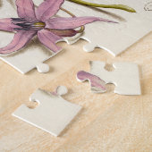  antiek kalligrafie botanische illustratie legpuzzel (Zijkant)