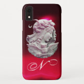 ANTIEK KAMMEO, MEERDAME NACHT MET OWL MONOGRAM Case-Mate iPhone CASE (Achterkant)