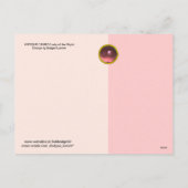 ANTIEK KAMMEO, MEERDAME NACHT MET OWL MONOGRAM FEESTDAGENKAART (Achterkant)