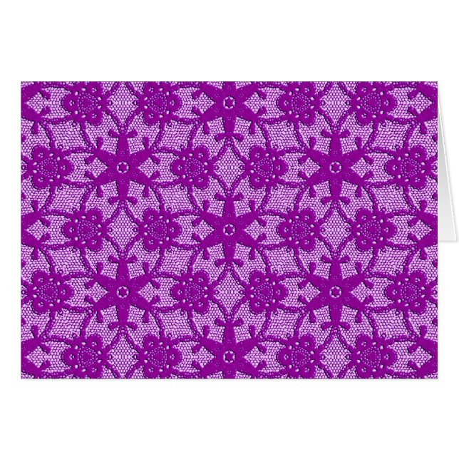 Antiek kant - amethyst paars (Voorkant Horizontaal)