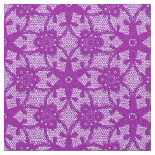 Antiek kant — amethyst paars stof (Close Up)