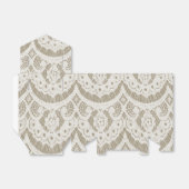 Antiek kant bedankdoosjes (Uitgevouwen)