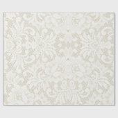 Antiek kant cadeaupapier (Vlak)