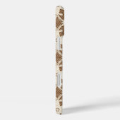 Antiek kant - crème en bruin Case-Mate iPhone case (Achterkant / Rechts)