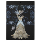 Antiek kant klembord (Achterkant)