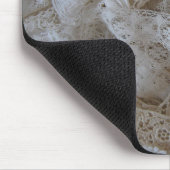 Antiek kant muismat (Hoek)