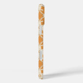 Antiek kant - sinaasappel en room Case-Mate iPhone case (Achterkant / Rechts)