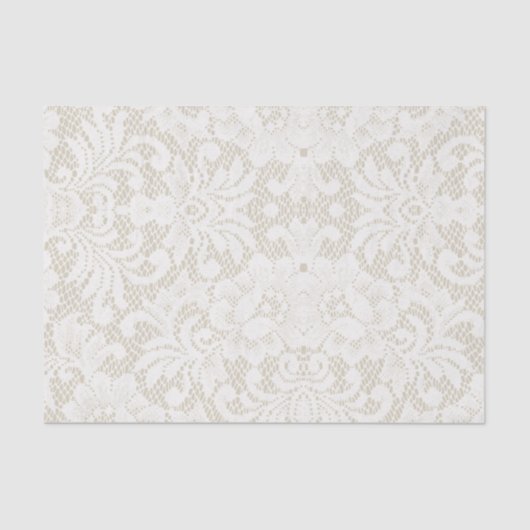 Antiek kant tissuepapier (Voorkant)
