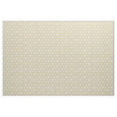 Antiek kantdruk - wit en beige stof (Yard (91,4 cm))