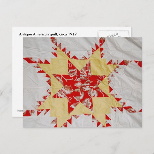 Antiek kantelen briefkaart (Voorkant / Achterkant)