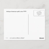 Antiek kantelen briefkaart (Achterkant)