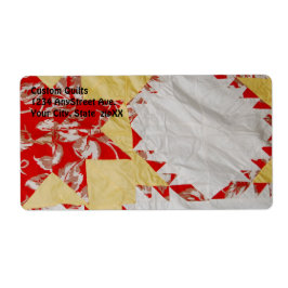 Antiek kantelen etiket