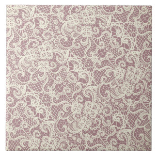 Antiek kanten Tegel Tegeltje