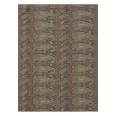 Antiek kasjmier ca. 1700 Palm Pattern Print Tafelkleed (Voorkant)