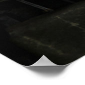 Antiek kasregister poster (Hoek)